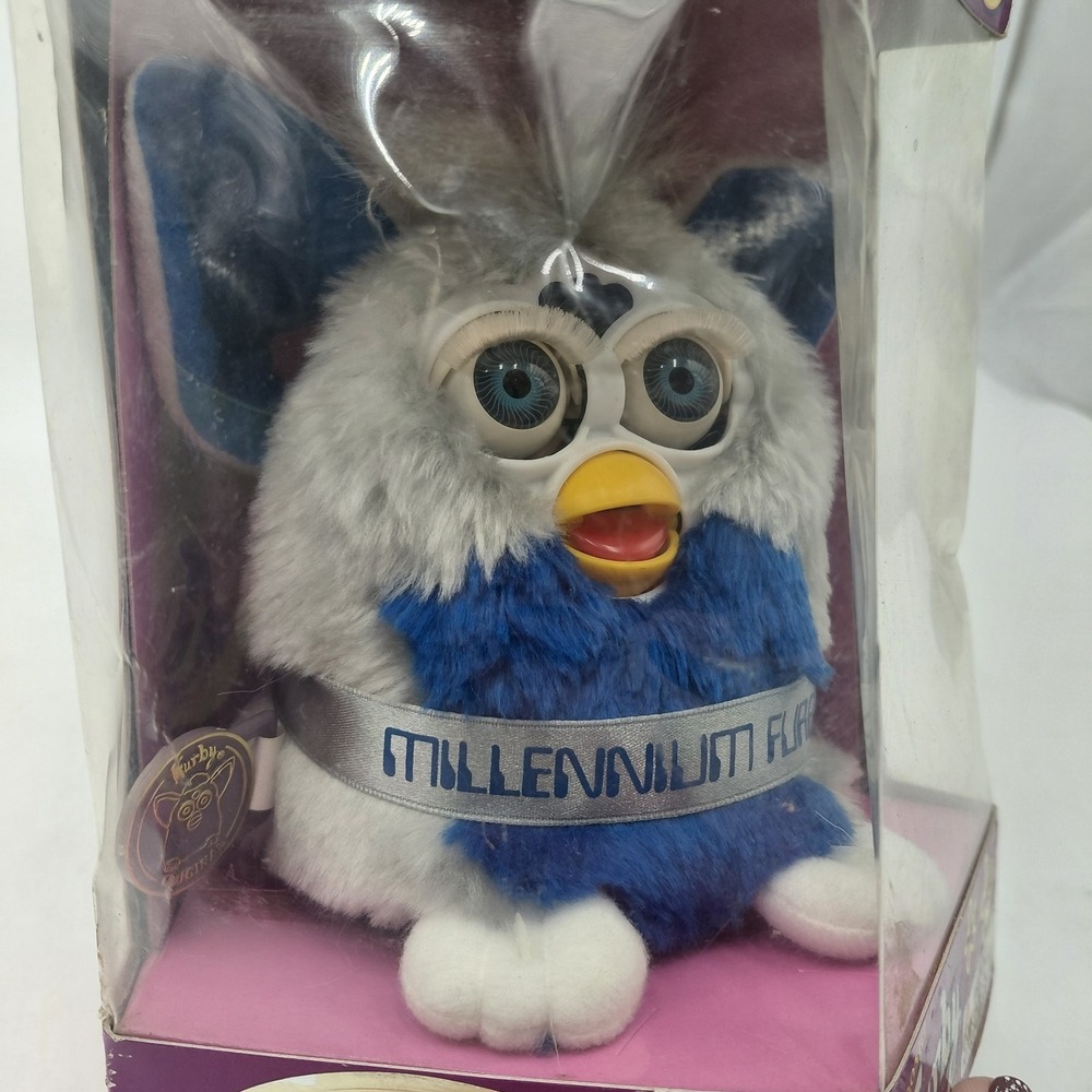 Vtg 90s Millennium FURBY Special Limited Edition Tiger 70-894 NEW Y2K Toy